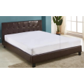 headboard wood leg slat wooden bed & mattress